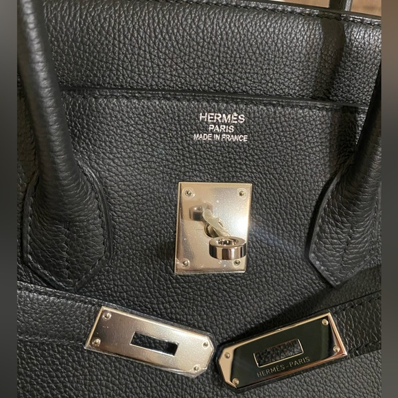 NEW HERMÈS BIRKIN 35 TOGO LEATHER - Picture 5 of 16